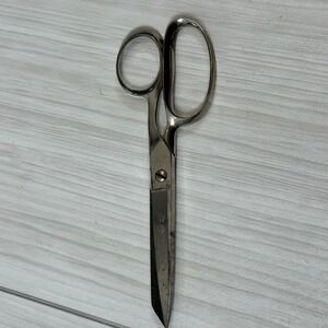 Vintage Wiss Steelforged #136 1/2 Scissors Industrial Tailor Shears Patina Rusty